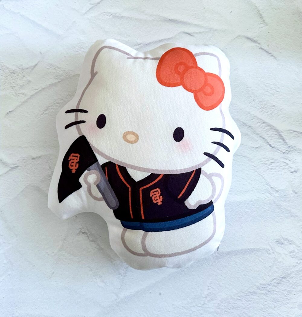 Kitty Giants Mini Pillow