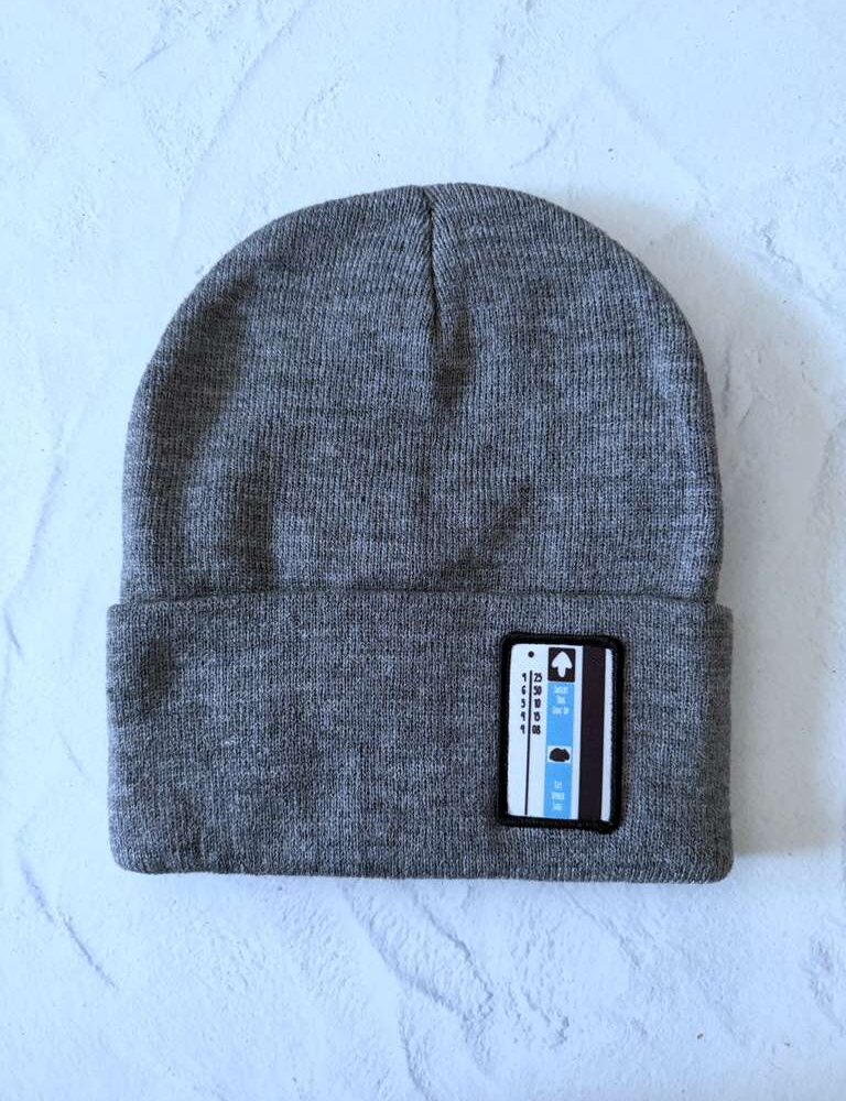 Tin Tin BART Ticket Beanie