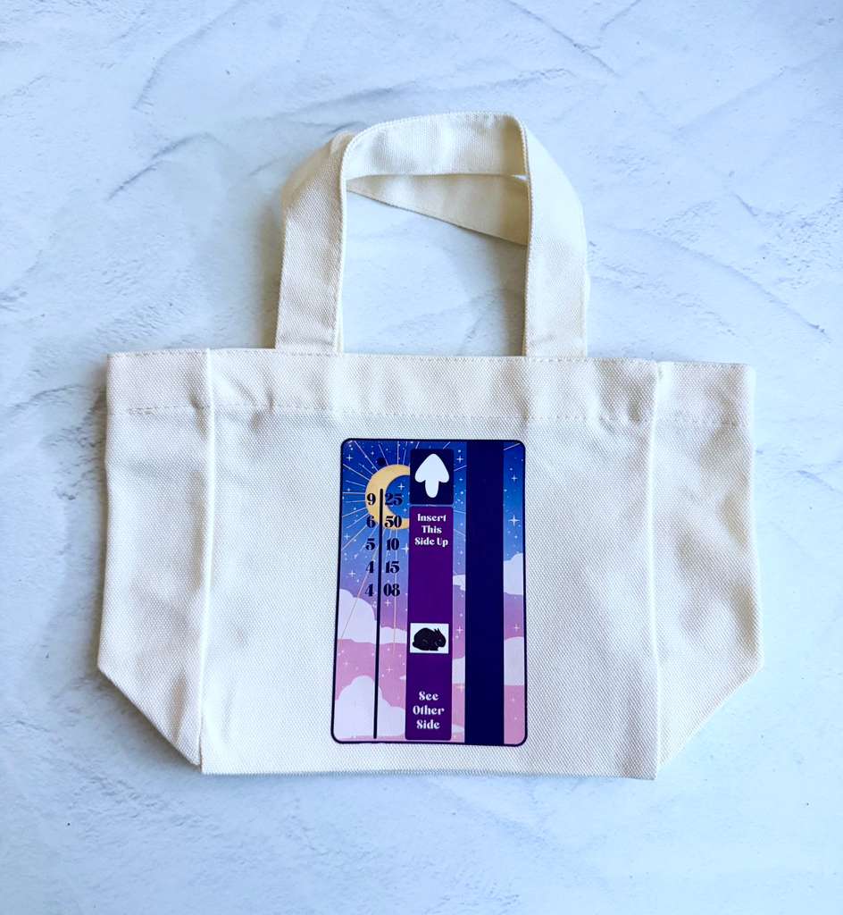 Celestial BART Canvas Mini ToteCelestial BART Canvas Mini Tote