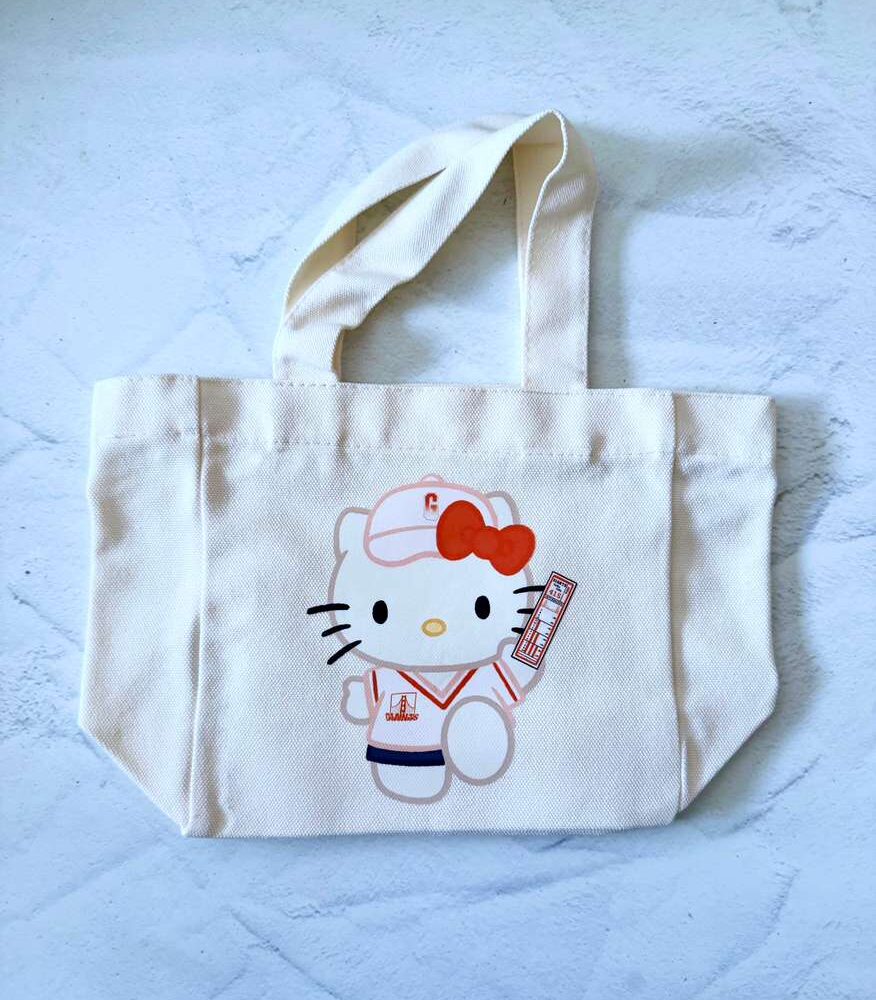 Hk with Muni Transfer Canvas Mini Tote