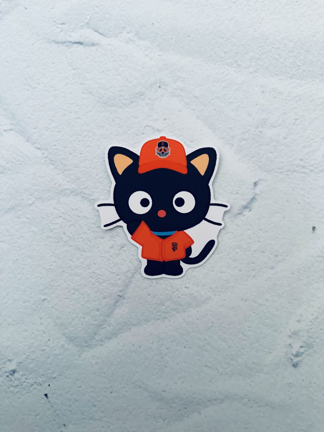 San Francisco Giants Co Co Kitty Die Cut Sticker