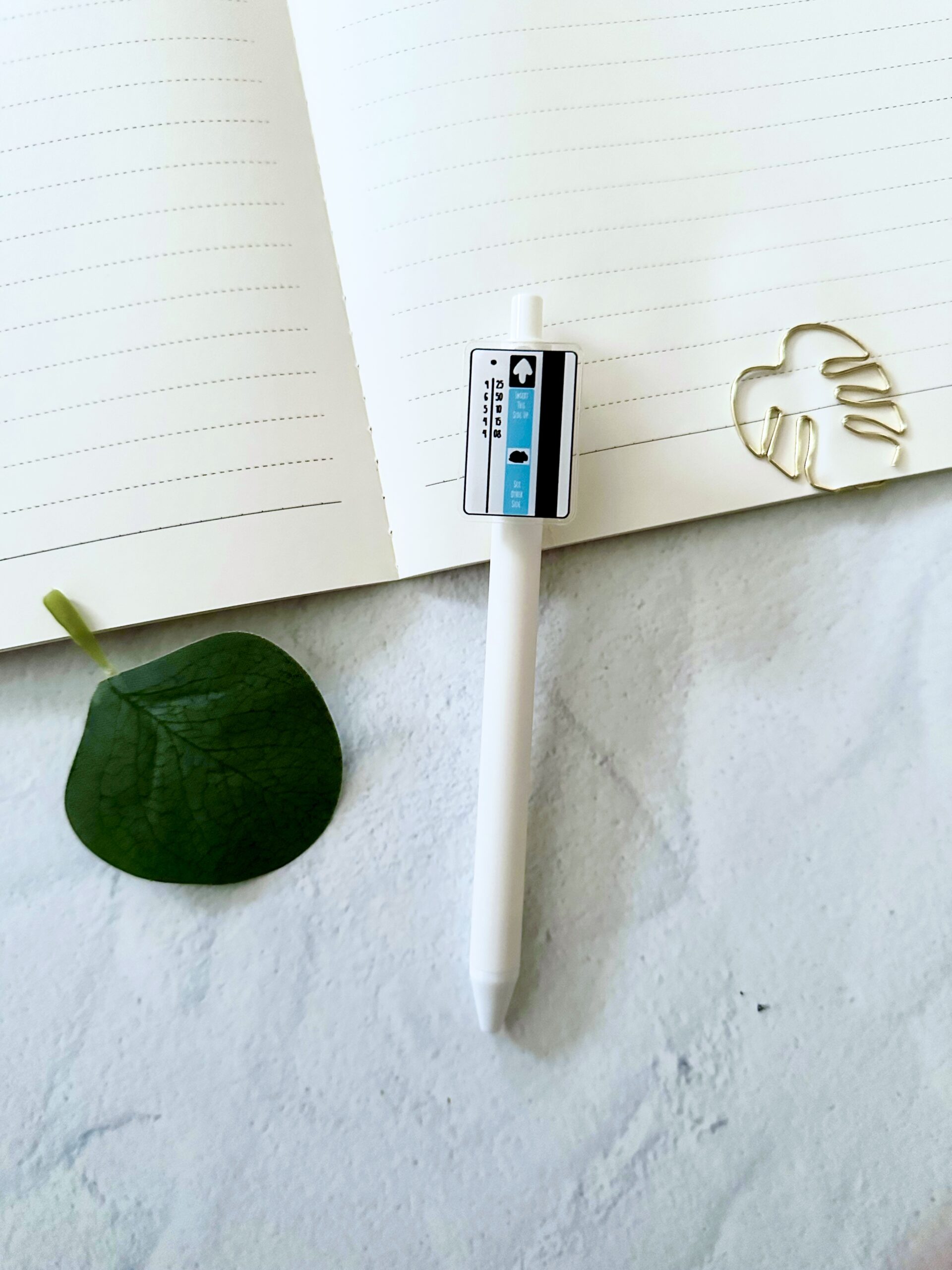 Tin Tin BART Ticket Gel Pen