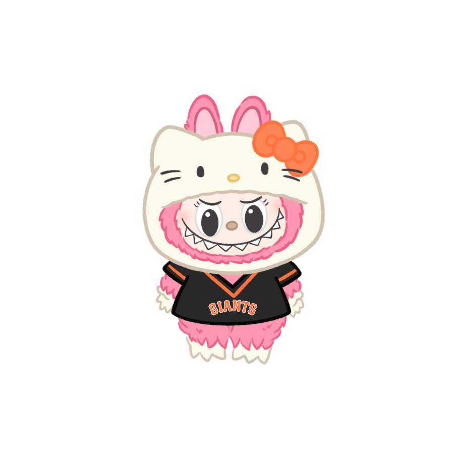 SF Giants Bubu Kitty Gel Pen - Image 2