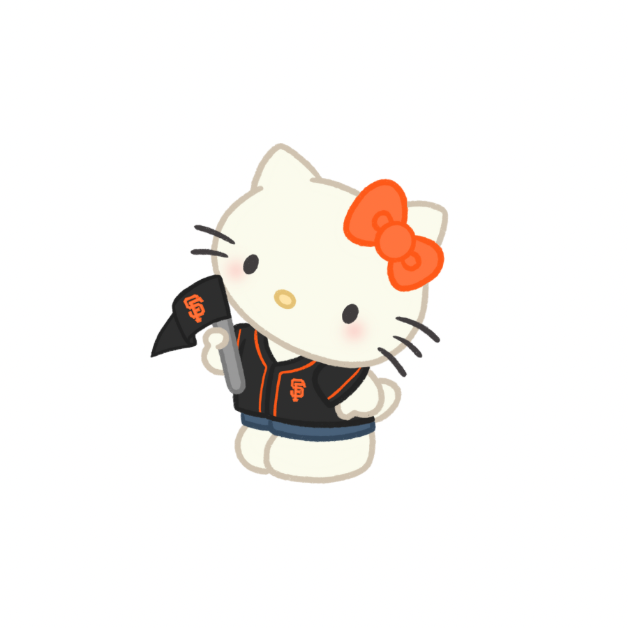 SF Giants Kitty Gel Pen - Image 2
