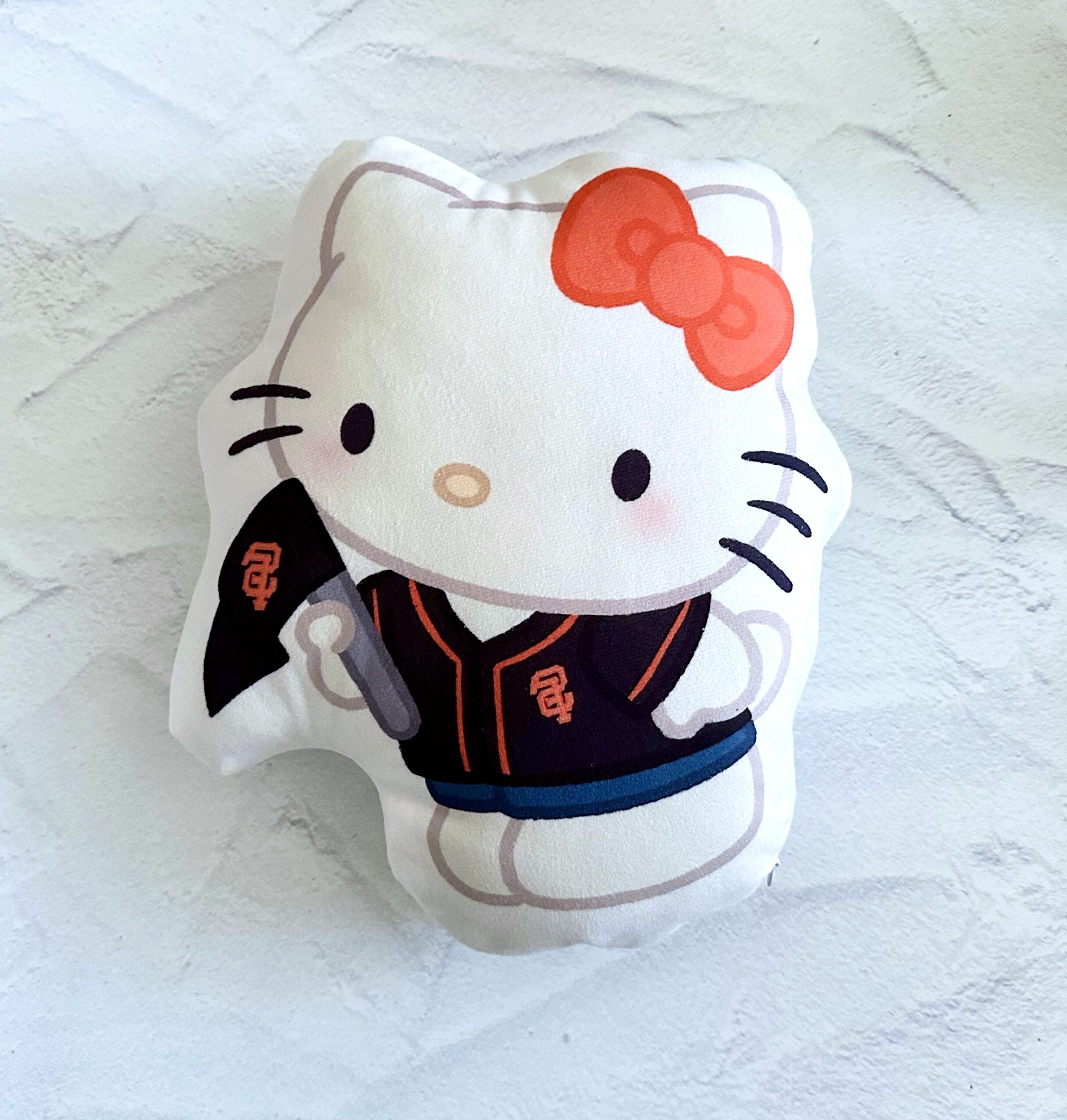 Kitty San Francisco Giants Mini Pillow