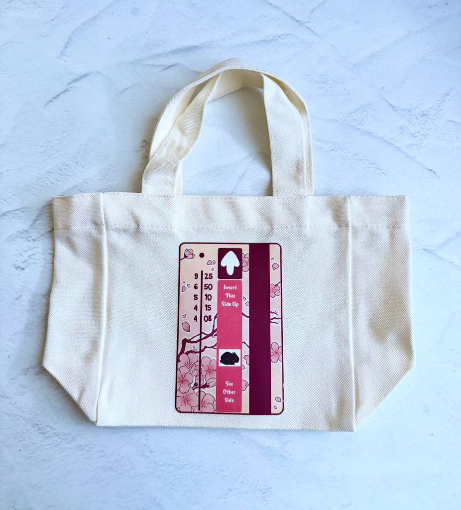 Cherry Blossom BART Canvas Mini Tote