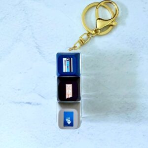 Bay Area Transit Keyboard Keychain